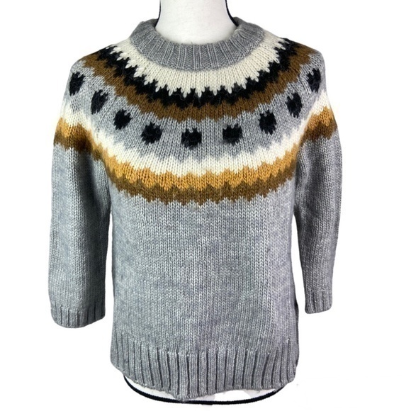 H&M Sweaters - H&M Sweater Top Womens Size XS Crew Neck Knit Three Quarter Sleeve